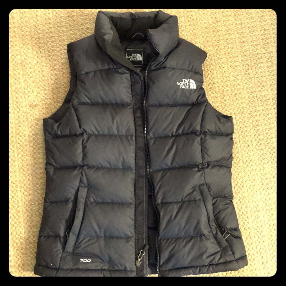 Black North Face Vest